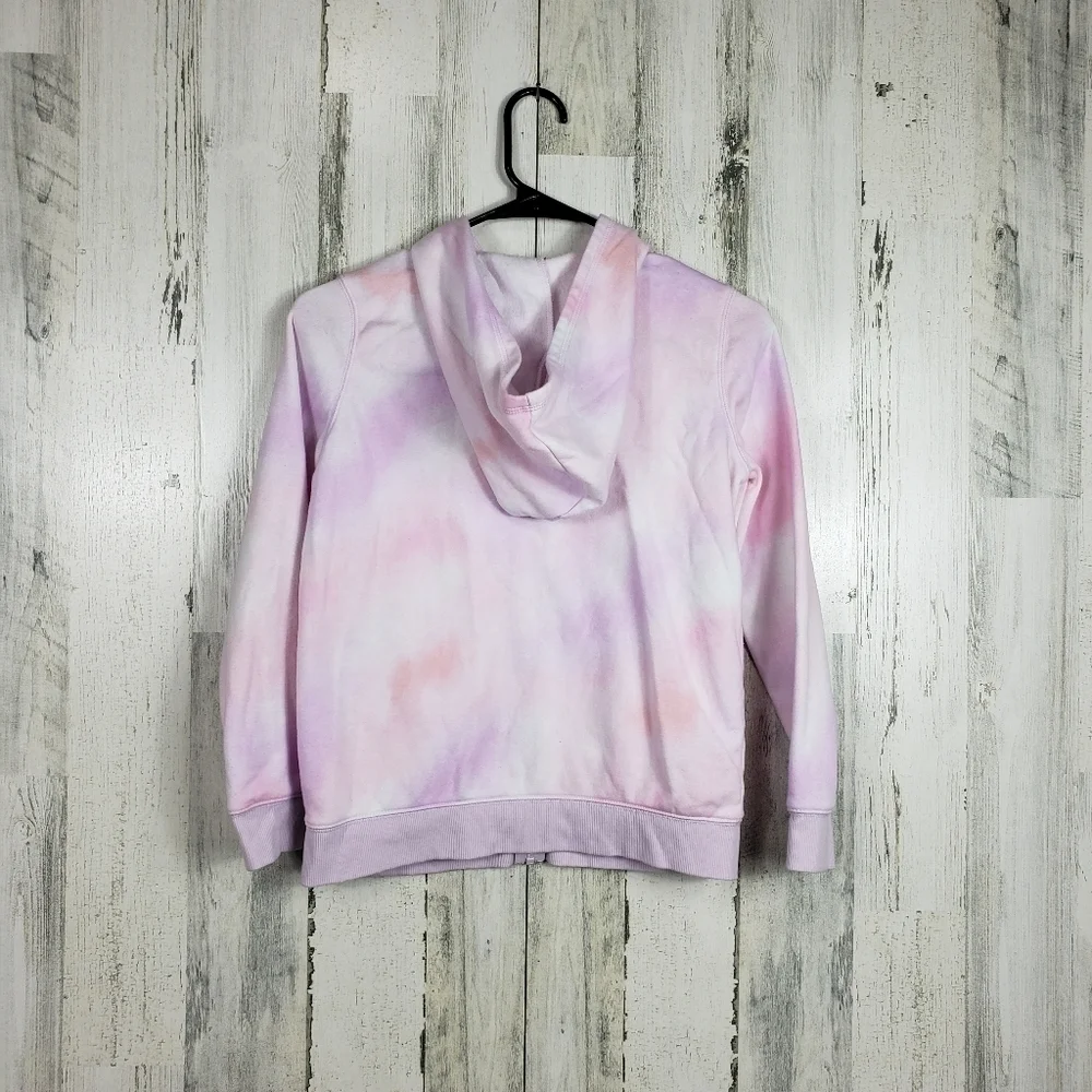 Girls oshkosh pastel tie dye light jacket size 12